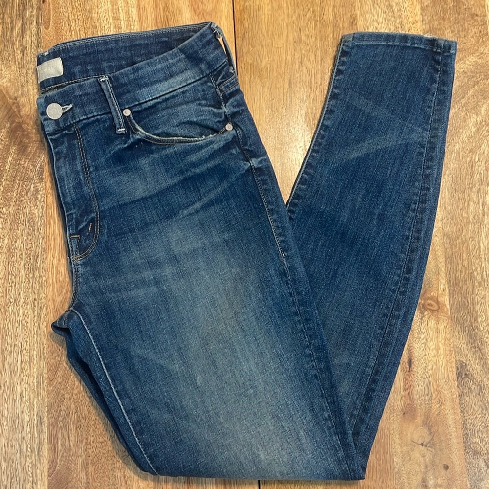 MOTHER The Looker Denim in Double Trouble